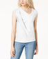 Twisted Sleeveless T-Shirt